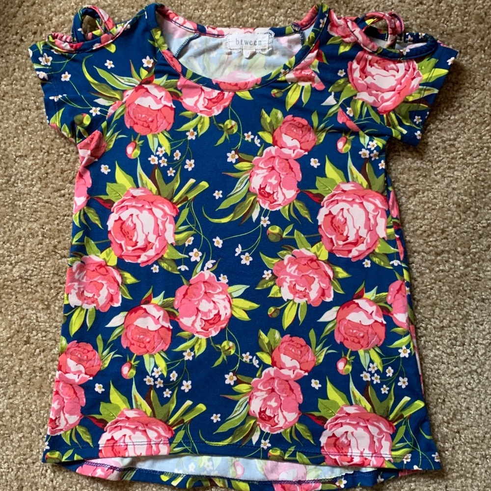 Girls Floral Top